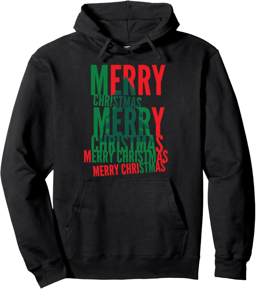 Frohe Weihnachten Design Lustiges Geschenk Merry Christmas Pullover Hoodie