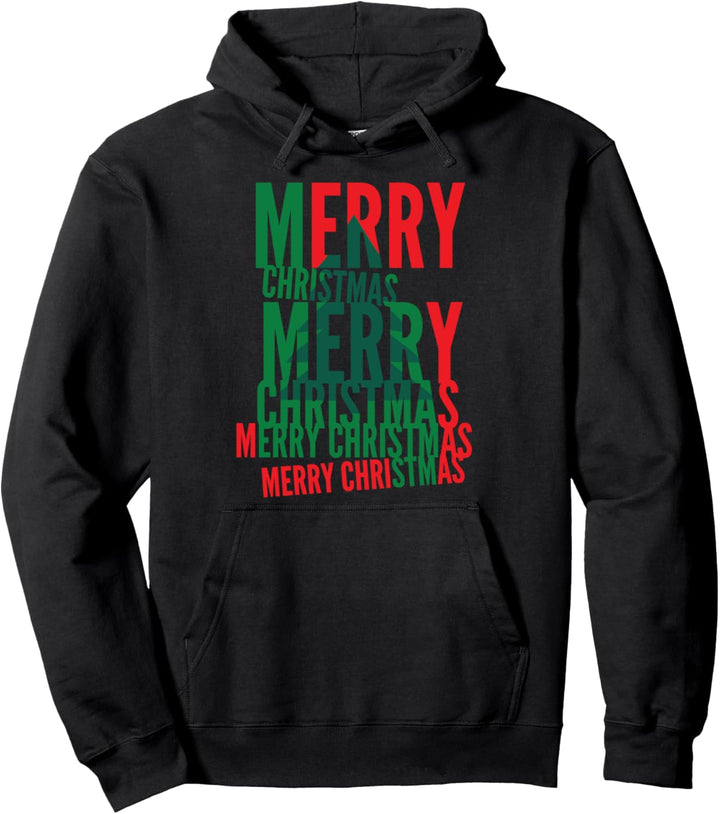 Frohe Weihnachten Design Lustiges Geschenk Merry Christmas Pullover Hoodie
