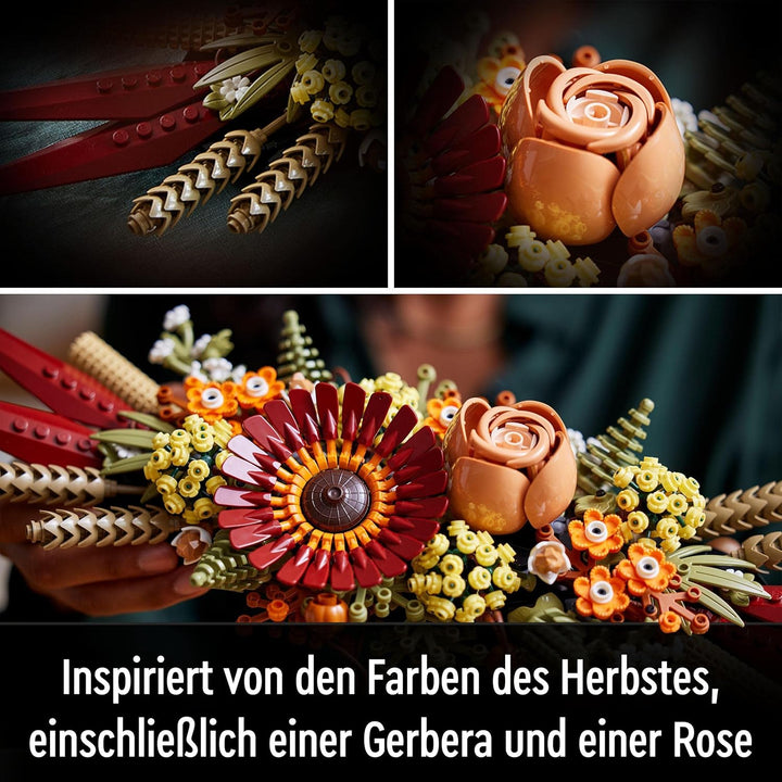 Lego 10314 Icons Trockenblumengesteck Set, Botanical Collection zum Basteln für Erwachsene, künstlic