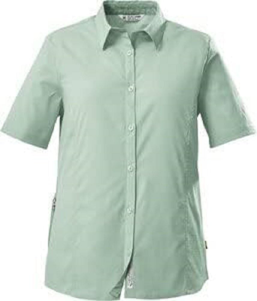 Killtec Damen Kos 98 Wmn WVN Shrt Funktionsbluse 36 Hell Pistazie, 38