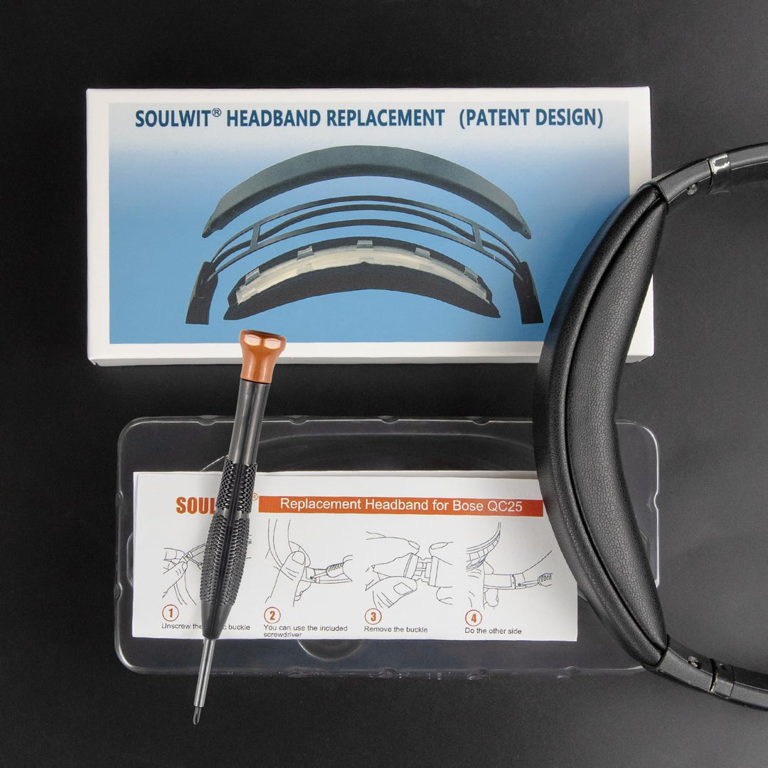 SOULWIT Ersatz Kopfband Headband für Bose QuietComfort 25(QC25)/SoundLink Around-Ear II(SoundLink AE
