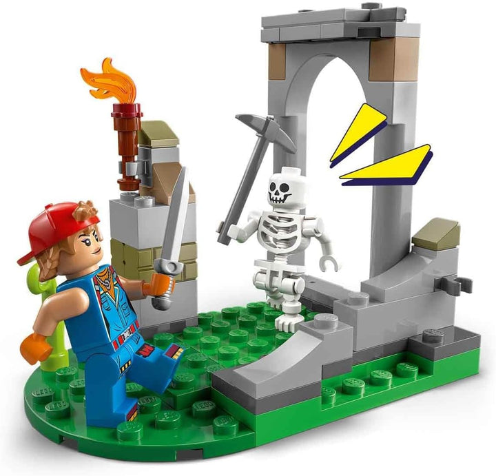 LEGO Fortnite Das Lager von Schali und der Zündkerzenkünstlerin Gaming Spielzeug - Vorratslama und W