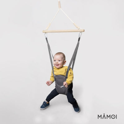 MAMOI® Baby Türhopser mit Haken zur Befestigung | Turschaukel Baby | Hüpfschaukel für Babys | Türhop