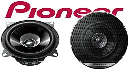 Lautsprecher Einbauset passend mit Pioneer TS-G1010F - 10cm Doppelkonus 100mm PKW KFZ Auto 190W Paar