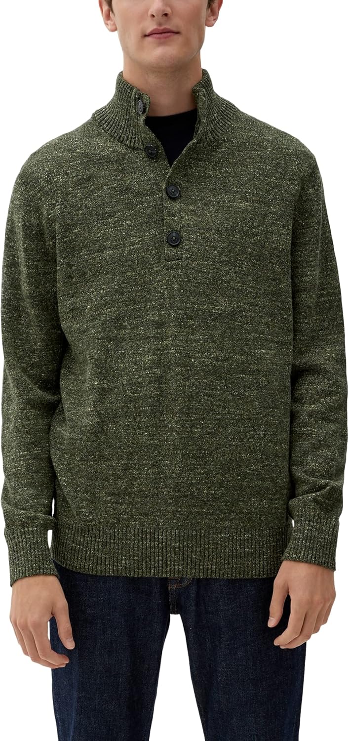 s.Oliver Herren Strickpullover M Grün 78w1, M Grün 78w1