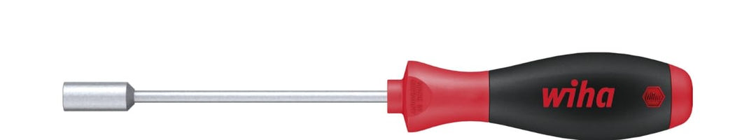 Wiha Schraubendreher SoftFinish® Sechskant-Steckschlüssel mit Rundklinge (01025) 9 mm x 125 mm ergon