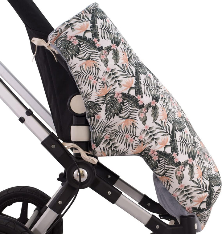 JYOKO Kids Universal Baby Fusssack Kinderwagen, Extra Weicher Fleece für den Winter (African Sunset,