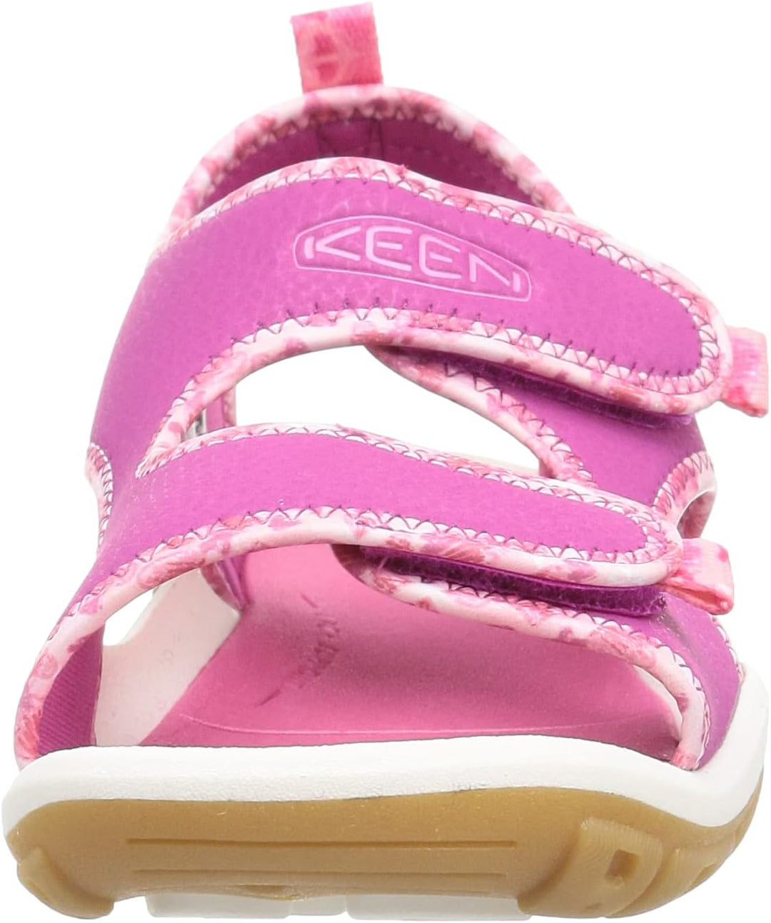 KEEN Unisex Kinder Knotch Creek Open Toe Sandalen Pink Multi 25/26 EU, Pink Multi 25/26 EU