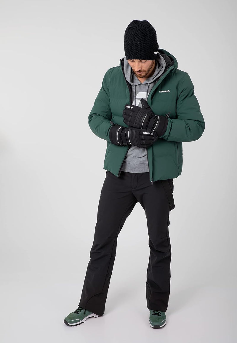 Reusch Damen Kondor R-tex extra Warmer, wasserdichter und atmungsaktiver Skihandschuh 7.5 Schwarz, 7