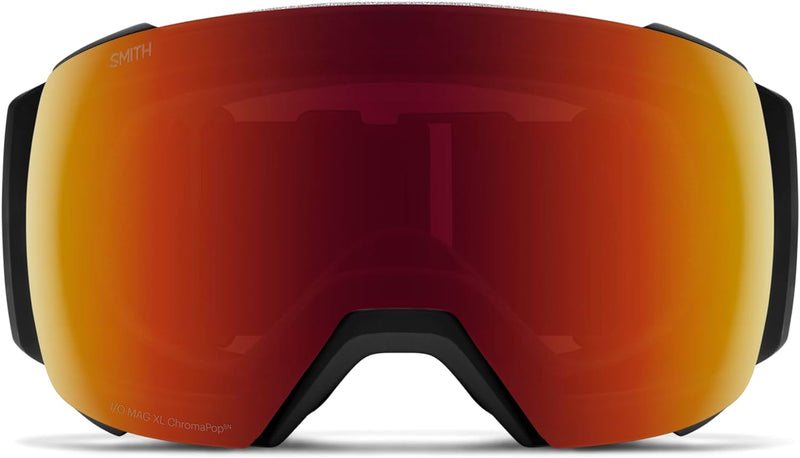 Smith Optics I/O MAG XL Ski- Snowboardbrille BLACK 22 - ChromaPOP Red Mirror Sun NEU