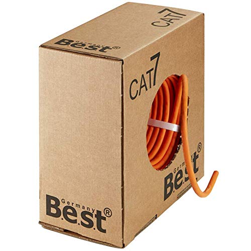 Germany B.e.s.t CAT 7 Kabel 100m Simplex Lan Kabel Kupfer 1000Mhz S/FTP Cat Netzwerkkabel Cat 7 Verl