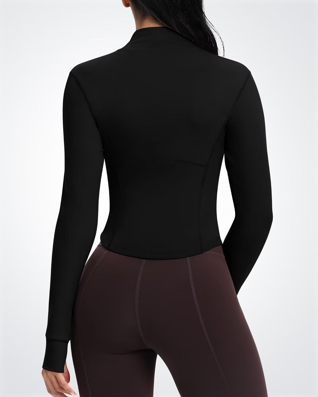Queenie Ke Damen Qkeu80927jacket Laufjacke 40-42 Schwarz, 40-42 Schwarz