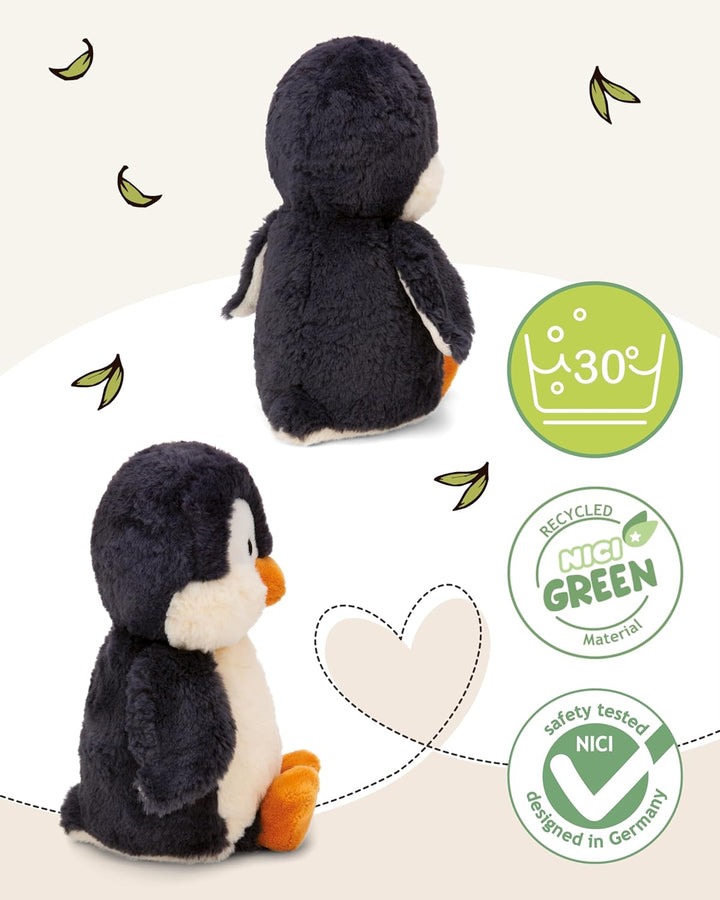 NICI Kuscheltier Pinguin Peppi 25cm - Stofftier aus weichem Plüsch, niedliches Plüschtier zum Kusche