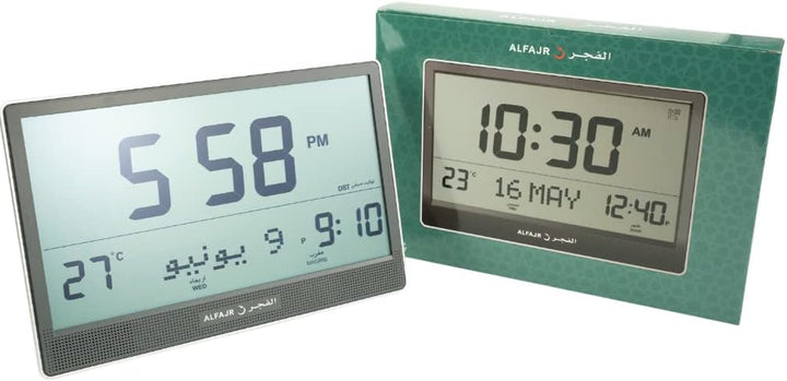 ALFAJR WANDUHR MAXIFORMAT MIT 15" DISPLAY