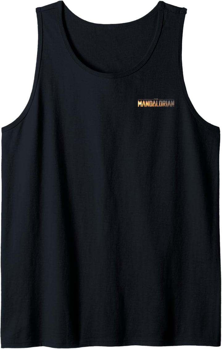 Star Wars: The Mandalorian Child Big Face Tank Top