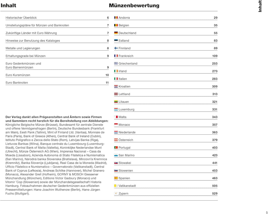 Euro-Katalog 2025: Münzen - Banknoten, Gebundenes Buch