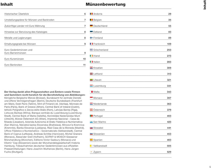Euro-Katalog 2025: Münzen - Banknoten, Gebundenes Buch
