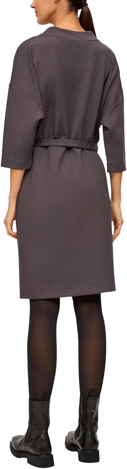 s.Oliver Black Label Women's 10.2.20.20.200.2121074 Dress, Brown, 44