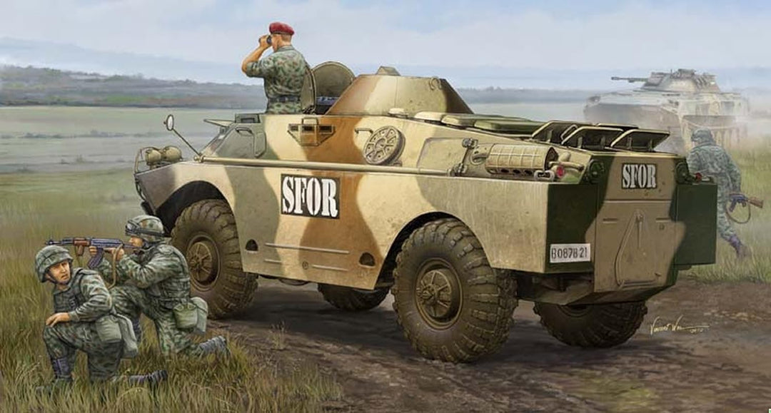 Trumpeter 05512 Modellbausatz Russian BRDM-2 /(Late)