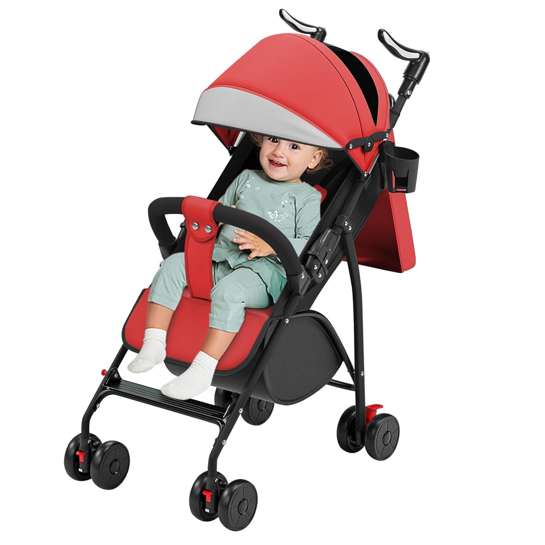 Kinderwagen, leicht und kompakt, von 0 Monaten bis 4 Jahren, maximale Tragfähigkeit von 25 kg, zusam