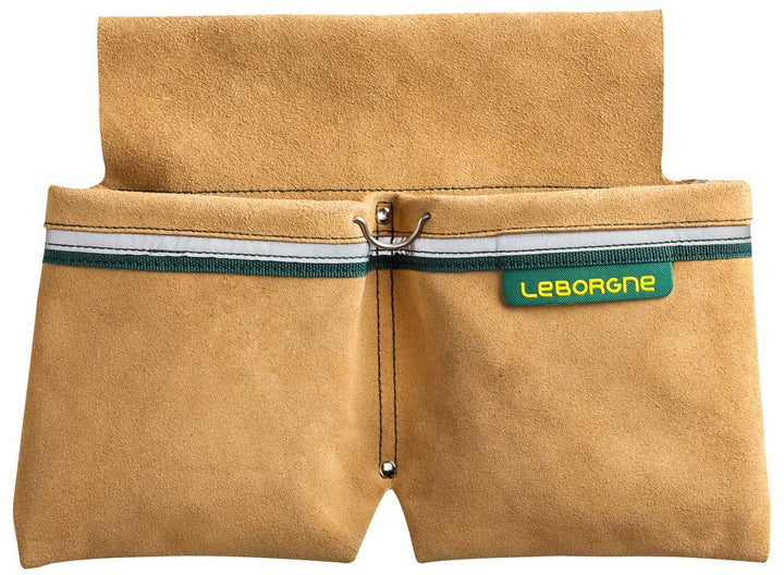 BIPOCHE LEBORGNE CROUTE DE CUIR + PORTE TENAILLE + BANDE RÉFLÉCHISSANTE BATIPRO BP050B POUR MAÇONS/C