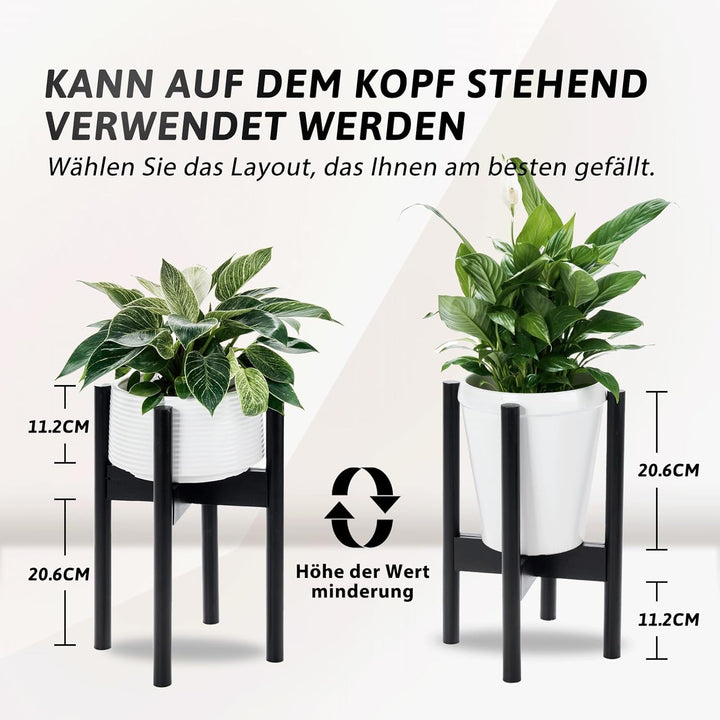 Bamworld blumenhocker outdoor blumenständer Bambus pflanzenhocker indoor blumentreppe outdoor wetter