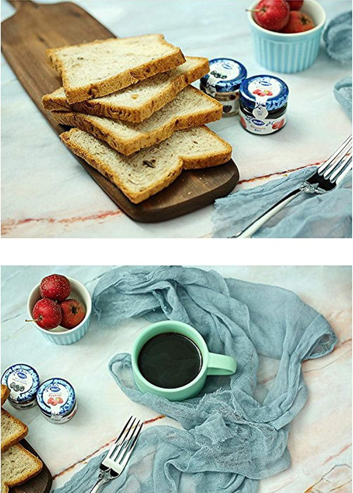 Selens 56x88cm 2 in 1 Hintergrund Helle Farbe Gebrochener Marmor Textur Flatlay Tischplatte Fotograf