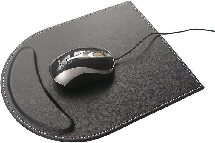 KINGFOM 4pcs Leder büro Schreibtisch Set- Inklusive Schreibtisch Organisator,Mauspad, Stifthalter mi