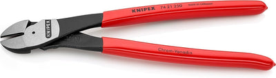 Knipex Kraft-Seitenschneider schwarz atramentiert, mit Kunststoff überzogen 250 mm 74 21 250