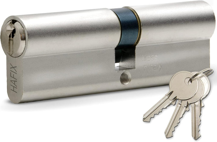 HAFIX® Schliesszylinder Doppelzylinder 35/50mm mit Not- & Gefahrenfunktion & Verschiedenschliessend.