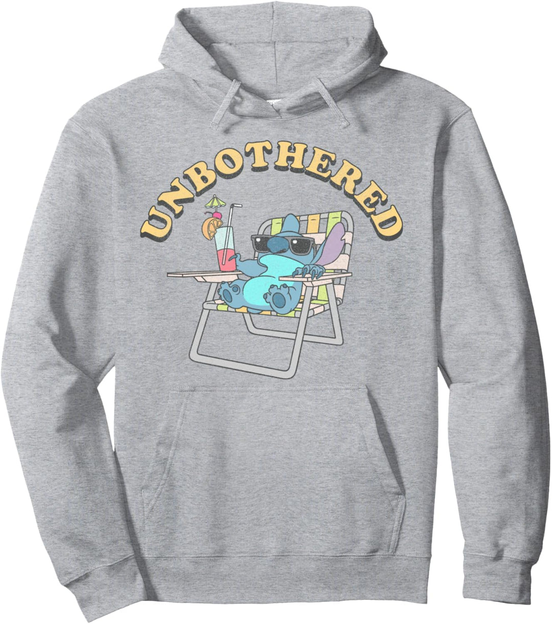 Disney Lilo & Stitch Unbothered Stitch Pullover Hoodie