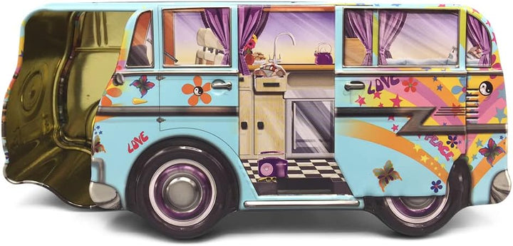 MediMuc Mini Camper Van Hippie- Geschenkdose Design The Silver Crane Company - liebevoll gestaltete