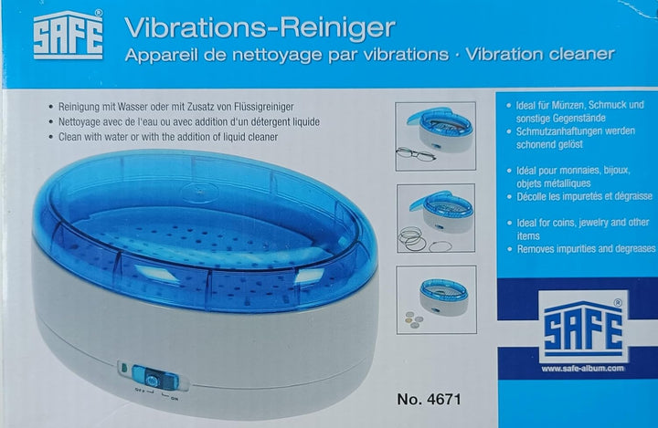 SAFE Vibrationsreiniger für Schmuck, Münzen und Uhren