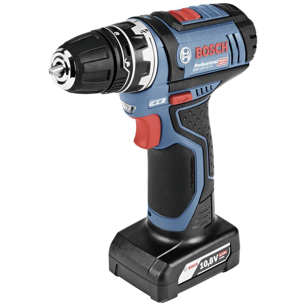 Bosch Professional MP GSR 12V-15 FC Akku-Bohrschrauber, 12 V, 2. Akku, 06019F6006