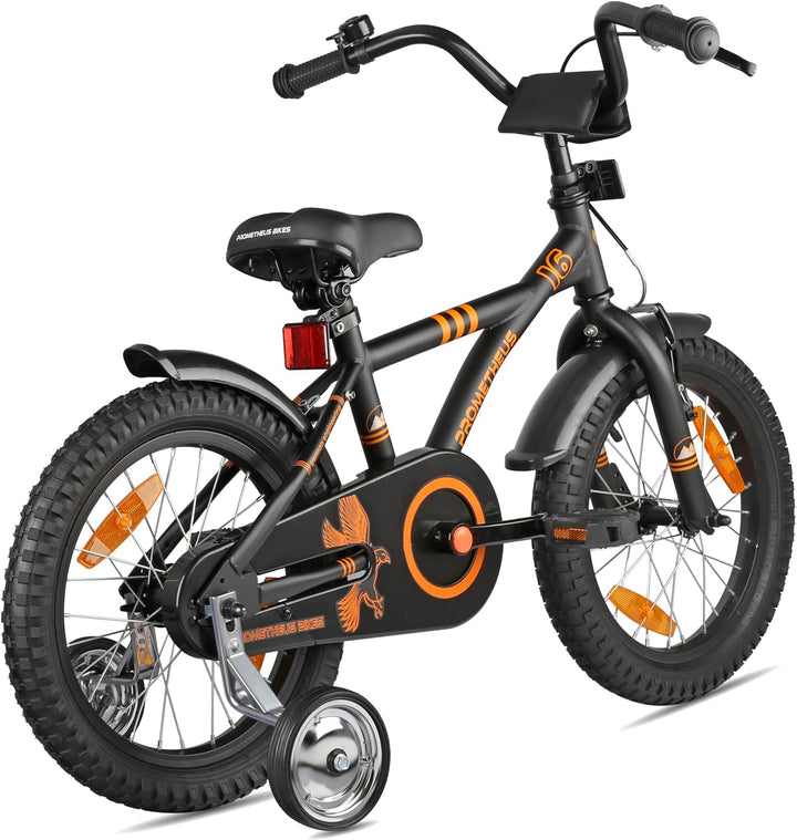 PROMETHEUS BICYCLES Kinderfahrrad 16 Zoll ab 5 Jahren - Kinder Fahrrad Mädchen Jungen Fahrrad Kinder