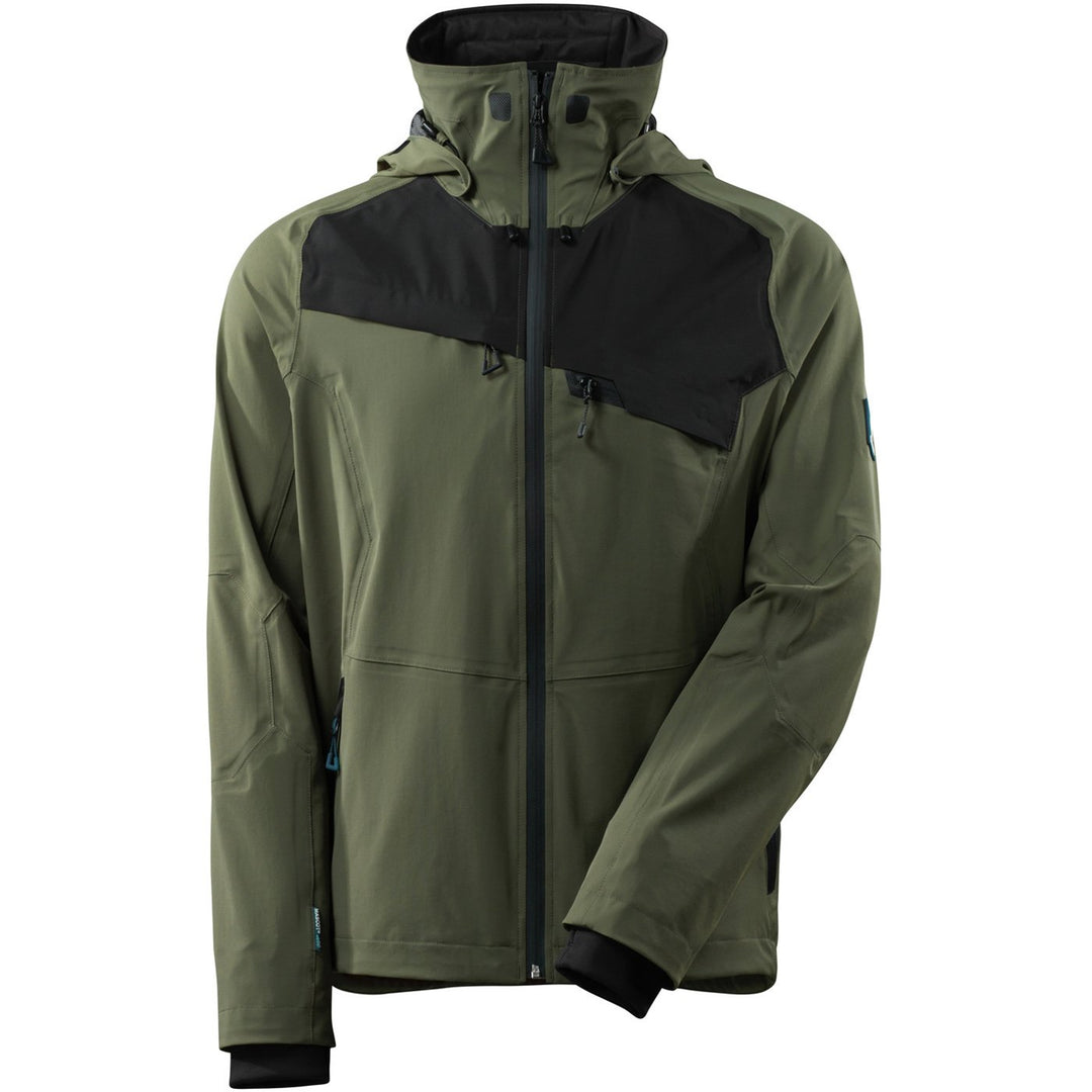 Mascot 17001-411-3309-4XL Jacke "Advanced" wasserdicht Grösse in Moosgrün-Schwarz, 4XL 4XL-5XL, 4XL-