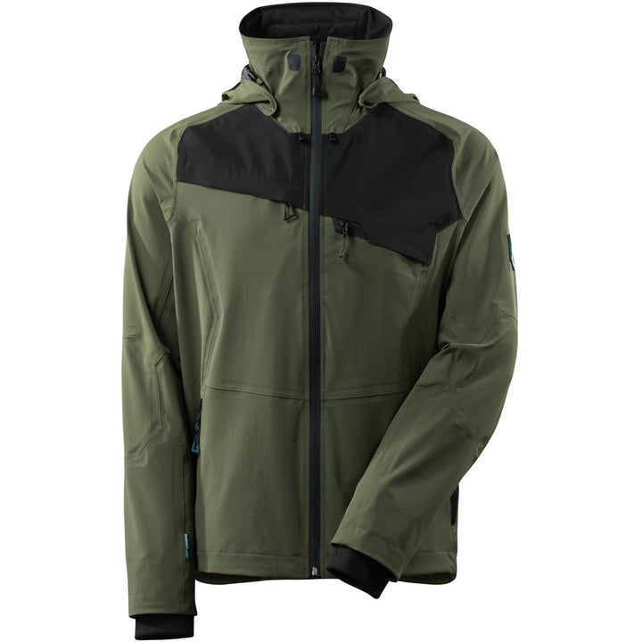 Mascot 17001-411-3309-4XL Jacke "Advanced" wasserdicht Grösse in Moosgrün-Schwarz, 4XL 4XL-5XL, 4XL-
