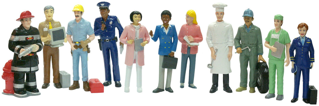 Miniland 27388 - Berufe 11 Figuren 12,5