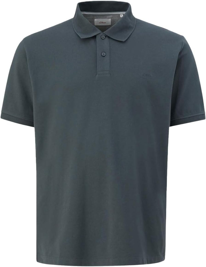 s.Oliver Herren Polohemd, Grau