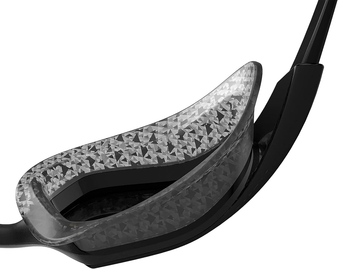 Speedo Unisex Erwachsene Aquapulse Pro Mirror Schwimmbrille Einheitsgrösse Schwarz/Gold, Einheitsgrö