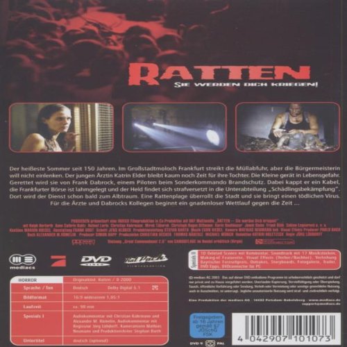 Ratten - Sie werden dich kriegen!, DVD