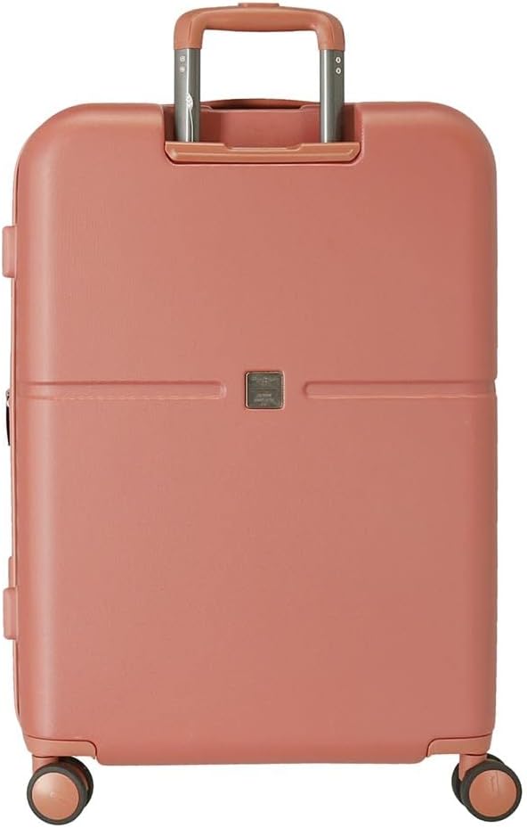 Pepe Jeans Chest Koffer mittelgross, Terrakotta, 48 x 70 x 28 cm, starr, ABS-Verschluss, integriert,