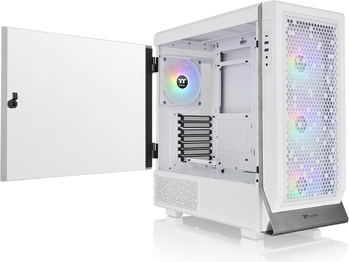 Ceres 500 TG ARGB Snow | E-ATX Mid Tower Chassis |Tempered Glass Snow Mid Tower Chassis
