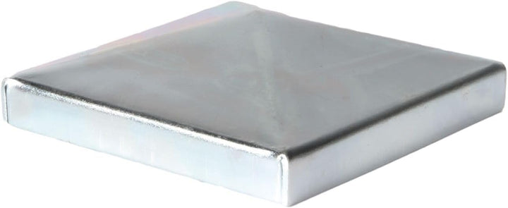 ATTAS Pfostenkappen 7x7 cm (5 Stück) – Verzinkt – Abdeckkappen aus Metall für Holzpfosten & Metallpf