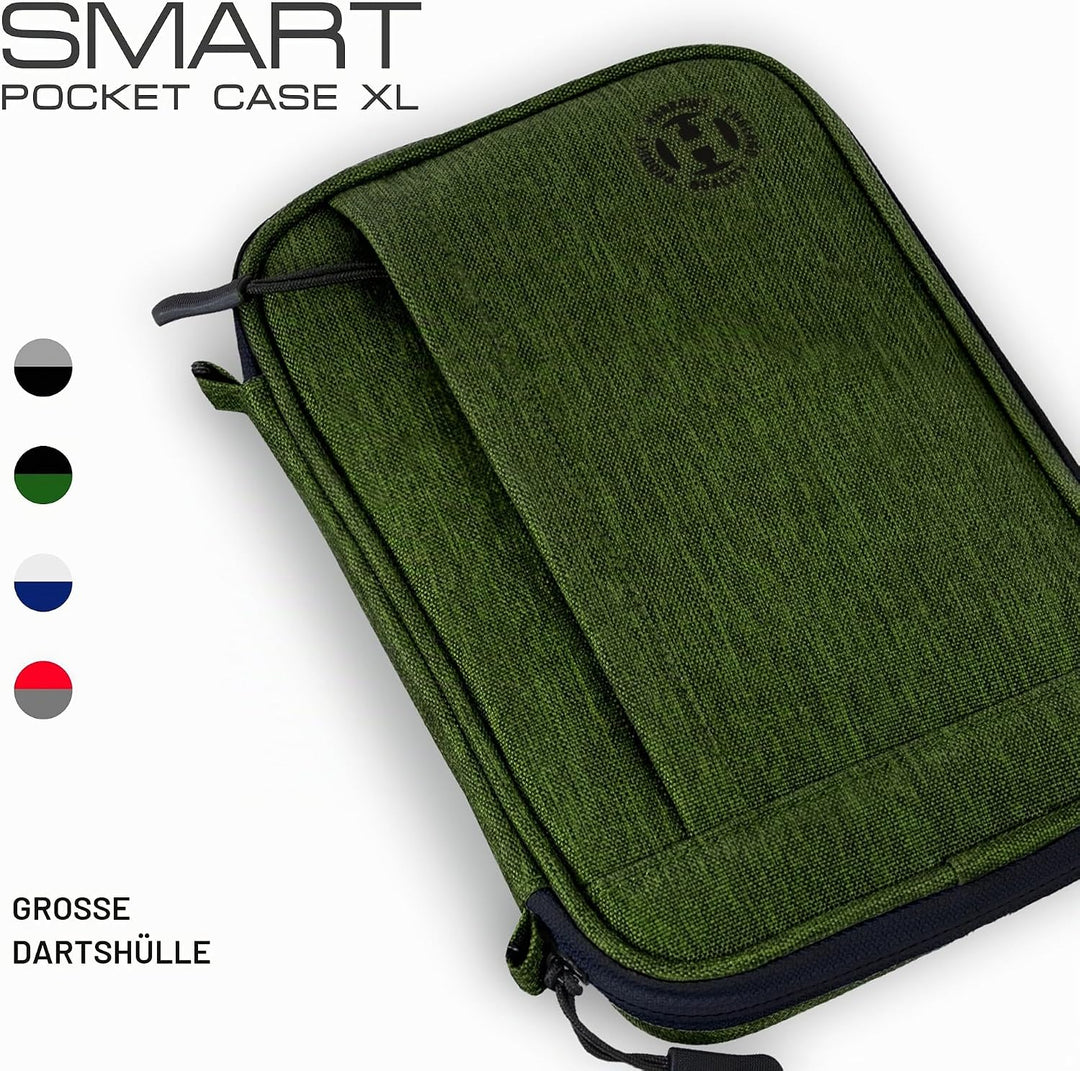 Harrows Smart Case Darttasche &amp; Dart-Etui für 3 oder 6 Darts | Robustes Eva-Case mit Stoff-Finish |