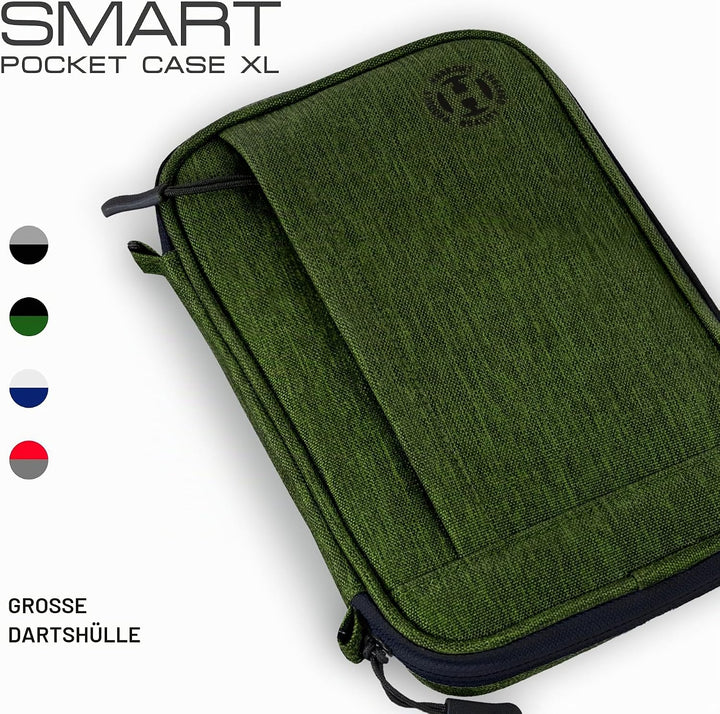Harrows Smart Case Darttasche &amp; Dart-Etui für 3 oder 6 Darts | Robustes Eva-Case mit Stoff-Finish |