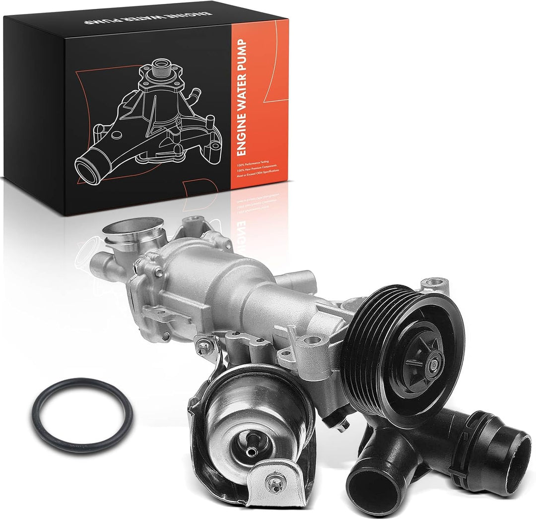 Frankberg Wasserpumpe Kompatibel mit C-Klasse Coupe C205 1.6L-2.0L 2015-2020 E-Klasse W212 2.0L 2013
