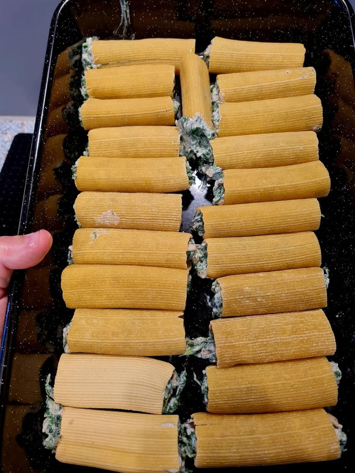 MY PASTA - Cannelloni Sugo - Calamarata Rigati - Zubehör für Pastamaker - Pasta Disc kompatibel mit