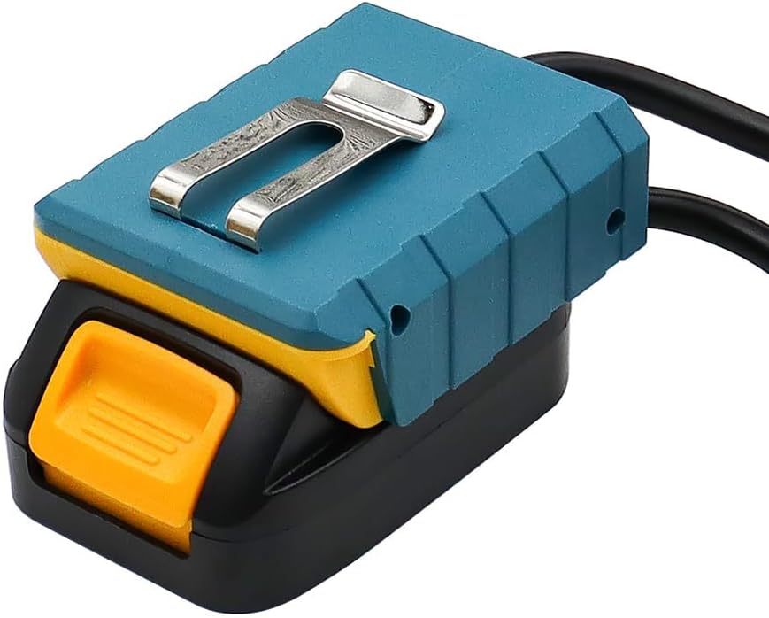Namvo Akkuhalter für Dewalt 18/20 V tragbares Akku-Verlängerungskabel, Gewichtsreduzierer für Elektr