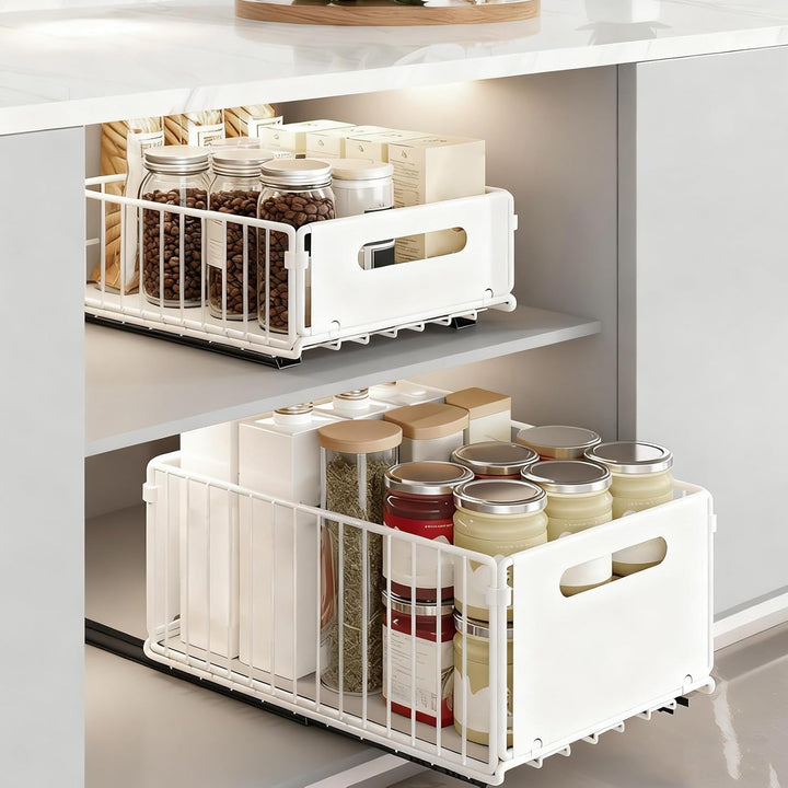 Unterregal Aufbewahrungskorb, Hängekorb Regal Unter Schrank Hängekorb Metall Korb Organizer Regalein